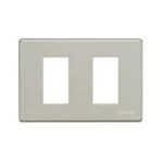 Placca 2 Posti Magic Resina - BTICINO LEGRAND 503/2A/R