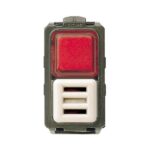 Ronzatore 24V a.c. 3VA e Portalampada 24V 1,5W - BTICINO LEGRAND 5065R