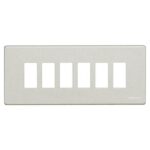 Placca 6 Posti Magic Resina - BTICINO LEGRAND 506L/6/R