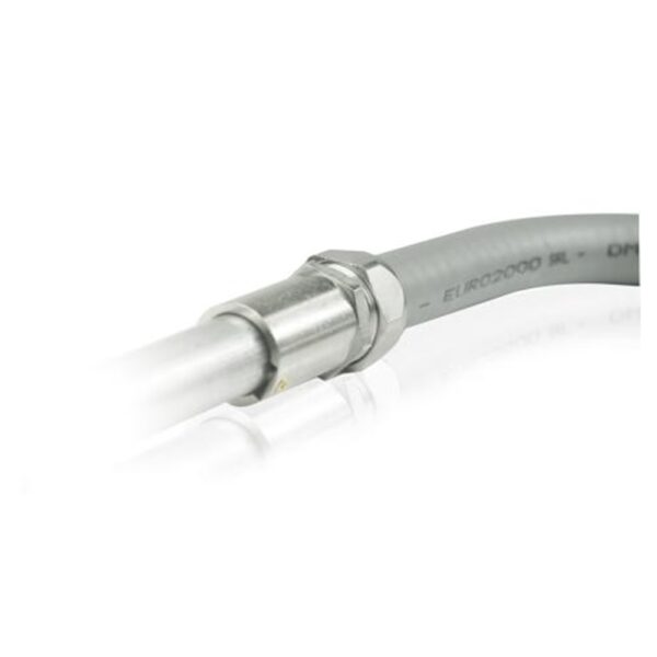 Raccordo ad innesto rapido per il collegamento di un tubo rigido zincato tzr o inox txr con un tubo flessibile. - EURO2000 SPA 58050