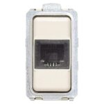 Connettore Telefonico 2 Coppie RJ11 - Connessione a Morsetto Magic - BTICINO LEGRAND 5982