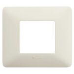Placca 2 Posti Matix Cenere - BTICINO LEGRAND AM4802BCN