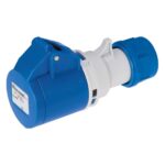Spina Industriale Mobile Diritta 220V 2P+T 16A IP67 - ELETTROCANALI SERIE CIVILI EC69081