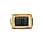Placca 3 Posti My Life Oro - ELETTROCANALI SERIE CIVILI ECL2983OR