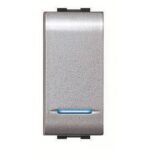 Interruttore Unipolare Illuminabile Mylife 16Ax Tec - ELETTROCANALI SERIE CIVILI ECL4012TEC