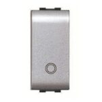 Pulsante Unipolare Mylife 16A Unipolare/No Silver - ELETTROCANALI SERIE CIVILI ECL4021TEC