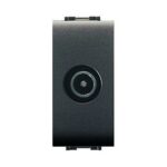 Presa Coassiale Ulb Passante Mylife Connettore M - ELETTROCANALI SERIE CIVILI ECL4054