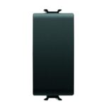 Interruttore Unipolare 250V Ac - 16AX 1 Modulo Chorus Nero - GEW GW12001