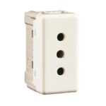 Presa 2 Poli+T 16A System Bianca - GEW GW20202