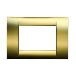 PLACCA AD UN POSTO DI COLORE ORO ANTICO - GEW GW22261
