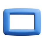 Placca 3 Moduli Azzurro Cielo Playbus Young - GEW GW32393