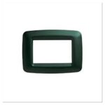 PLACCA A TRE POSTI COLORE VERDE RACING - GEW GW32553