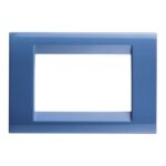Placca Lucida 3 Posti Azzurro Cielo Playbus - GEW GW32563