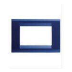 PLACCA A TRE POSTI DI COLORE BLU - GEW GW32573