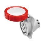 Presa Fissa da Incasso a 10° Hp - IP66 - 3P+T 32A - GEW GW62242