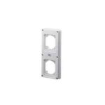 Coperchio Flangiato 2 Calotte per Presa Interbloccata 16A con Base Portafusibili IP55 Interbloccate - GEW GW66710