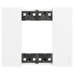 Placca Rettangolare 3 Posti Living Now Ghiaccio - BTICINO LEGRAND KA4803DW