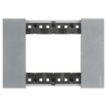 Placca Rettangolare 3 Posti Living Now Moon - BTICINO LEGRAND KA4803NW
