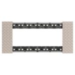 Placca 6 Posti Living Now Optic - BTICINO LEGRAND KA4806MM