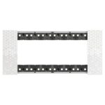 Placca 6 Posti Living Now Pixel - BTICINO LEGRAND KA4806MW