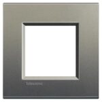Placca 2 Posti Living Light Avenue - BTICINO LEGRAND LNA4802AE