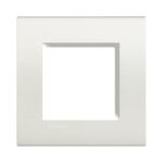 Placca 2 Posti Living Light Bianca - BTICINO LEGRAND LNA4802BI