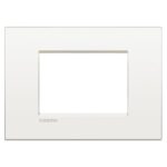 Placca 3 Posti Living Light Bianco Puro - BTICINO LEGRAND LNC4803BN