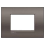 Placca 3 Posti Living Light Argilla - BTICINO LEGRAND LNC4803CY
