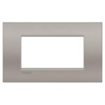 Placca 4 Posti Living Light Sabbia - BTICINO LEGRAND LNC4804SB