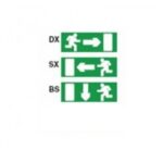 Targhe Uscite di Emergenza DX/SX/BS - SCHNEIDER ELECTRIC OVA50159