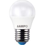Lampadina Sfera LED E27 230V 6W 6400K - LAMPO SNC SF456WE27BF