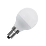 Lampada LED Sfera 5W E14 3000-3200°K 240° 230 VAC - TECNO SWITCH SAS SF115BC