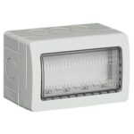 Custodia IP55 con base e coperchio 4 Posti Luna - BTICINO LEGRAND 24504