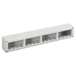 Custodia Verticale IP40 16 Posti con base e coperchio 4+4+4 Màtix - BTICINO LEGRAND 25416