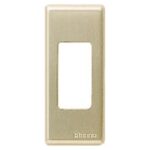 Placca Magic 1 posto alluminio oxidal - BTICINO LEGRAND 5367/1X