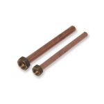 Tubetto Rame con Battuta Ø18x200 con Dado Ø3/4 - COD. 6413/420