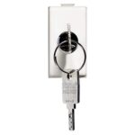 Pulsante 2P 10A 250V a.c. a chiave Matix - BTICINO LEGRAND AM5007P
