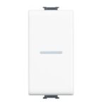 Pulsante Assiale Matix 1P 10A 1 modulo - BTICINO LEGRAND AM5055N