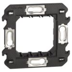 Supporto 2 Moduli con valva di protezione senza Viti Living Now - BTICINO LEGRAND K4702