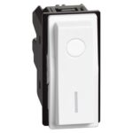 Interruttore bipolare Living Now 2P 16A colore bianco 1 Modulo - BTICINO LEGRAND KW4002