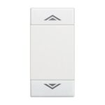 Copritasto a 2 funzioni con lente illuminabile 1 Modulo LivingLight - BTICINO LEGRAND N4911AHN