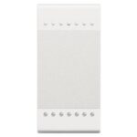 Copritasto con Lente Illuminabile 1 Modulo Bianco - BTICINO LEGRAND N4915