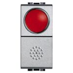 Pulsante con Portalampade Rosso Living Light Tech - BTICINO LEGRAND NT4038R