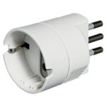 Adattatore con Presa Schuko 10A Bianco - BTICINO LEGRAND S3623D