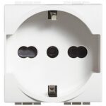 LIGHT - PRESA UNEL E BIPASSO 10/16A - BTICINO LEGRAND N4140/16