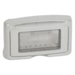 Placca da incasso IP55 A 4 moduli COLORE GRIGIO - LEG 680635