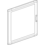 Porta in vetro per quadri da parete e da incasso 515X550 - BTICINO LEGRAND 94530VE
