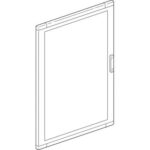 Porta in vetro per quadri da parete e da incasso 515X700 - BTICINO LEGRAND 94540VE
