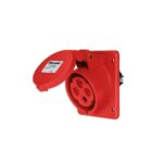 Presa Fissa a Incasso IP44 380/415V 3P+T 16A - ELETTROCANALI SERIE CIVILI EC69052