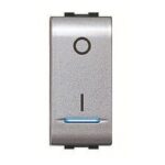 Interruttore Unipolare Illuminabile Mylife 16Ax Tech - ELETTROCANALI SERIE CIVILI ECL4015TEC